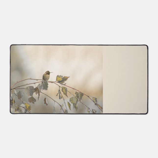Hummingbird 5265 desk mat (Front)