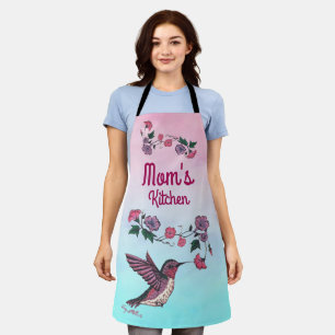 Hummingbird All-Over Print Apron