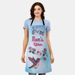 Hummingbird All-Over Print Apron