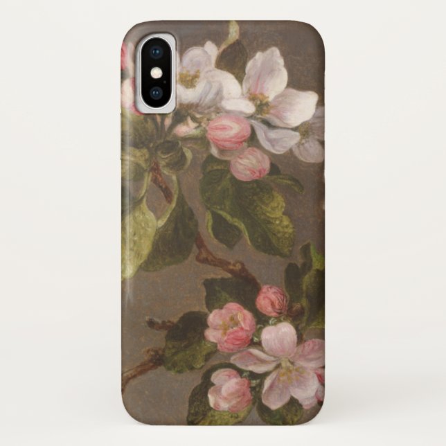 Hummingbird and Apple Blossoms Case-Mate iPhone Case (Back)