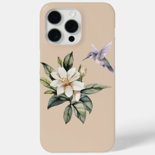 Hummingbird and Jasmine iPhone 15 Pro Max Case