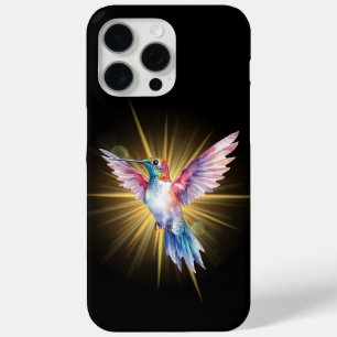 Hummingbird and Sun iPhone 15 Pro Max Case