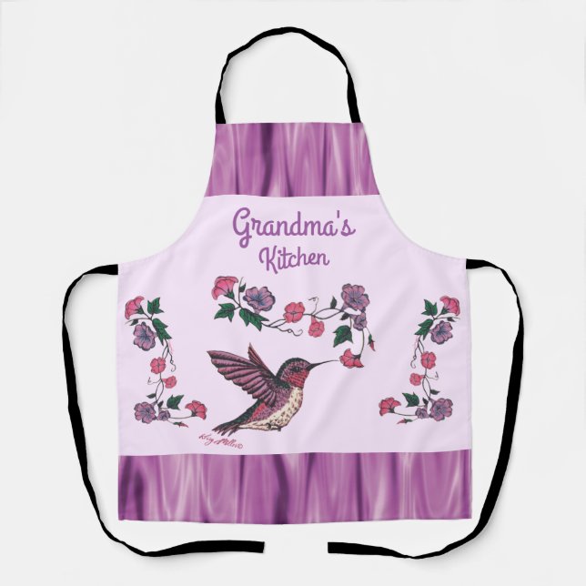 Hummingbird Apron (Front)