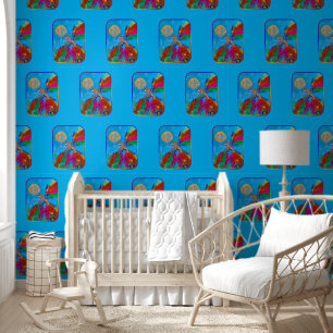Hummingbird Art by Kids Wallpaper