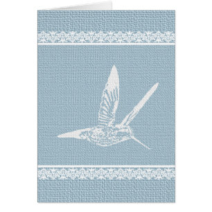Hummingbird Baby Blue