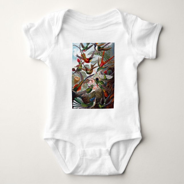 Hummingbird Baby Bodysuit (Front)