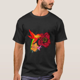 Hummingbird Bird Tree Beautiful Nature Spirit T-Shirt