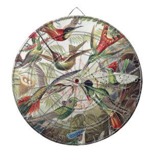 Hummingbird Bird Wildlife Classic Painting Dartboard