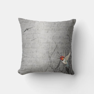 Hummingbird Birds Decorative Throw Pillows