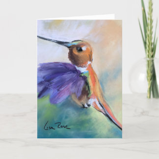 "Hummingbird" Blank Note Card