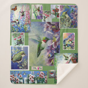 hummingbird blanket