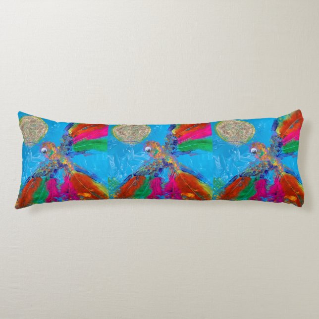 Hummingbird Body Cushion (Front)