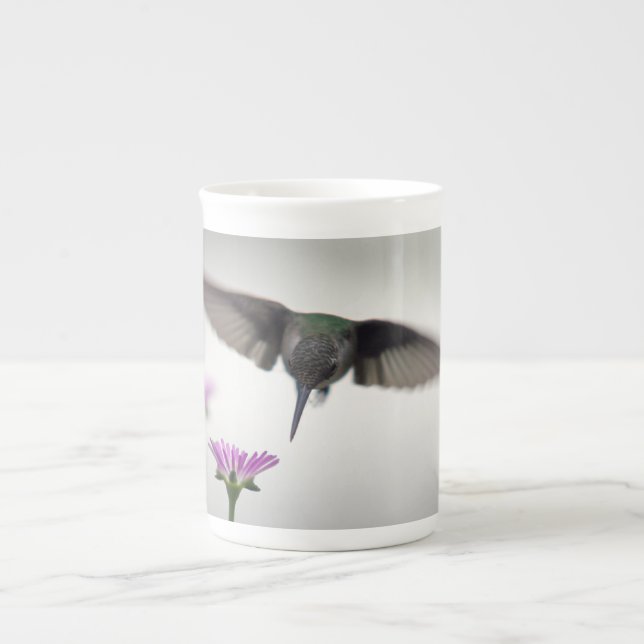Hummingbird Bone China Mug (Front)