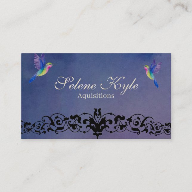 Hummingbird Business Card (Front)