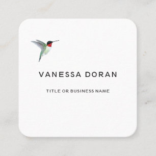 Hummingbird Business Card