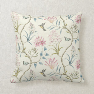 HUMMINGBIRD & BUTTERFLIES PILLOW
