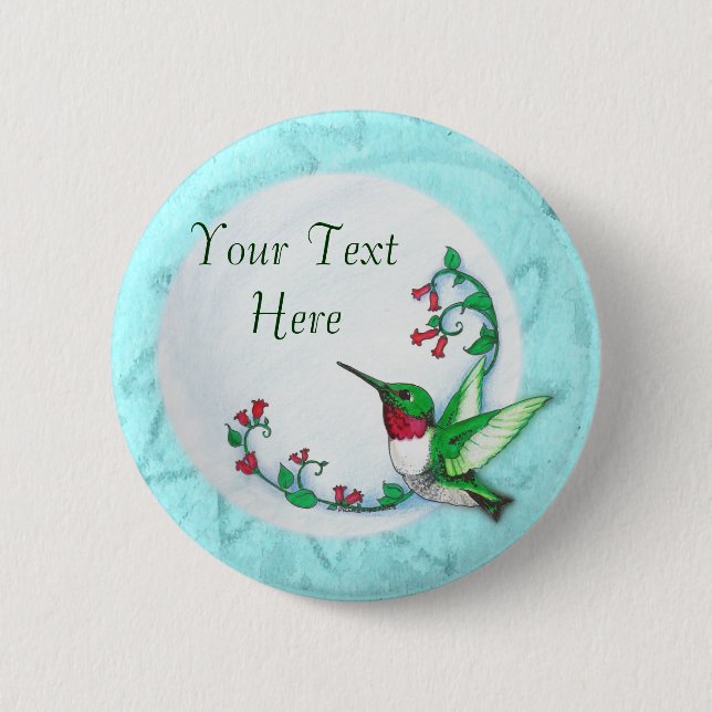Hummingbird Buttons (Front)