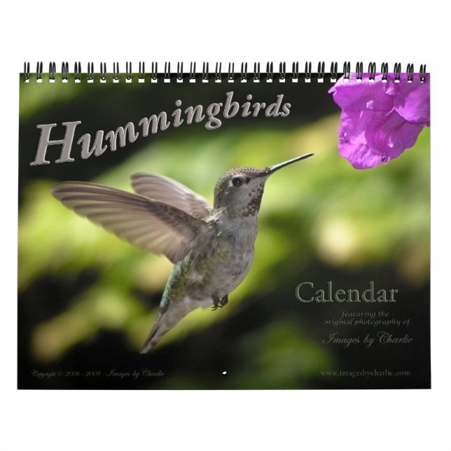 Hummingbird Calendar (Cover)