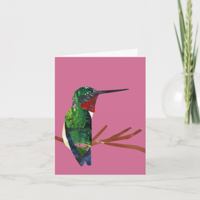 Hummingbird Card (Front)