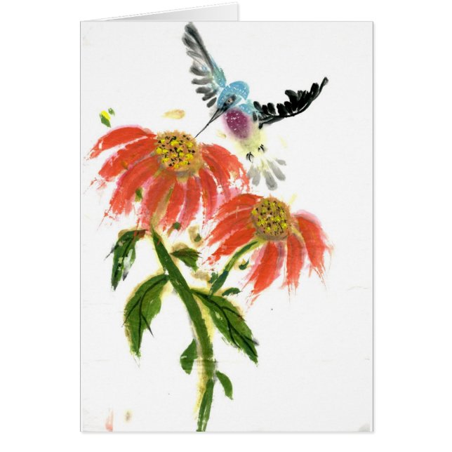 Hummingbird Card (Front)