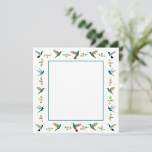 Hummingbird  card