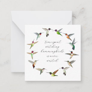 Hummingbird card