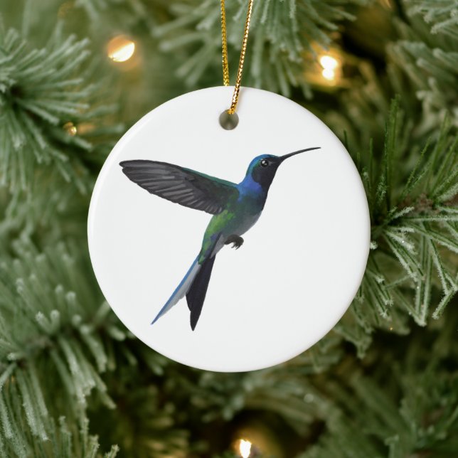 Hummingbird Ceramic Ornament (Tree)