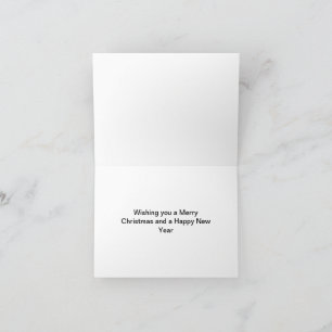 Hummingbird Christmas Card
