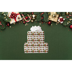 Hummingbird Christmas Wrapping Paper