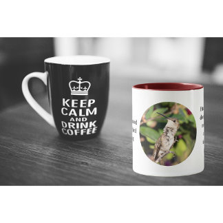Hummingbird Coffee Cup