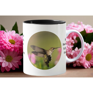 Hummingbird Coffee Cup