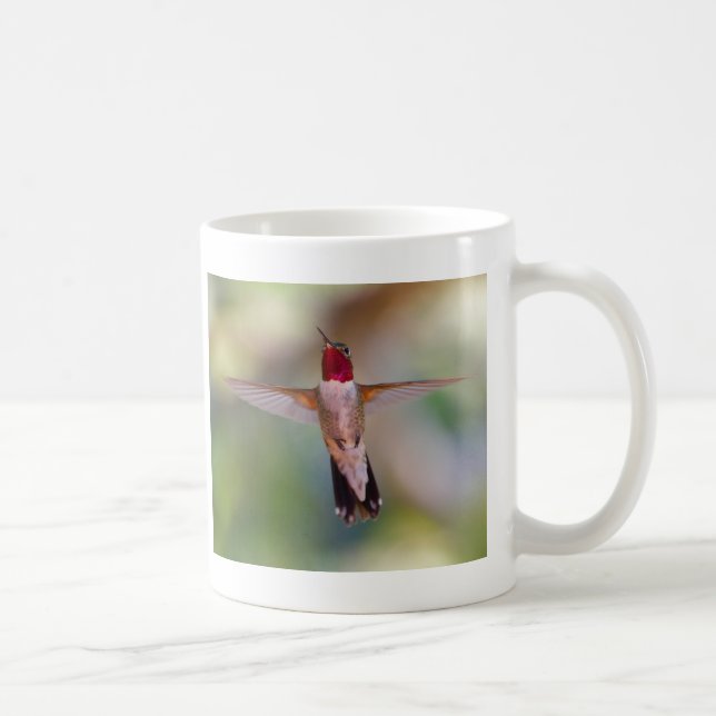 hummingbird coffee mug (Right)