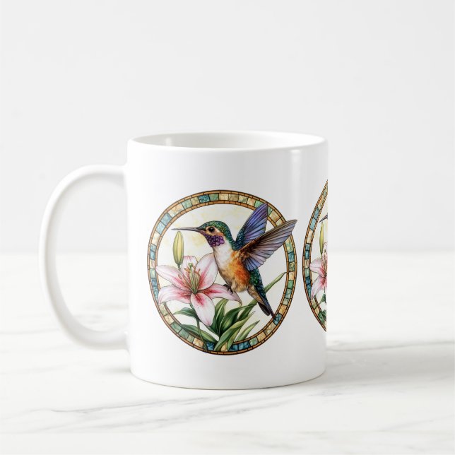 Hummingbird Coffee Mug (Left)
