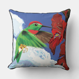 Hummingbird Cushion