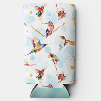 Hummingbird Delight Seltzer Can Cooler