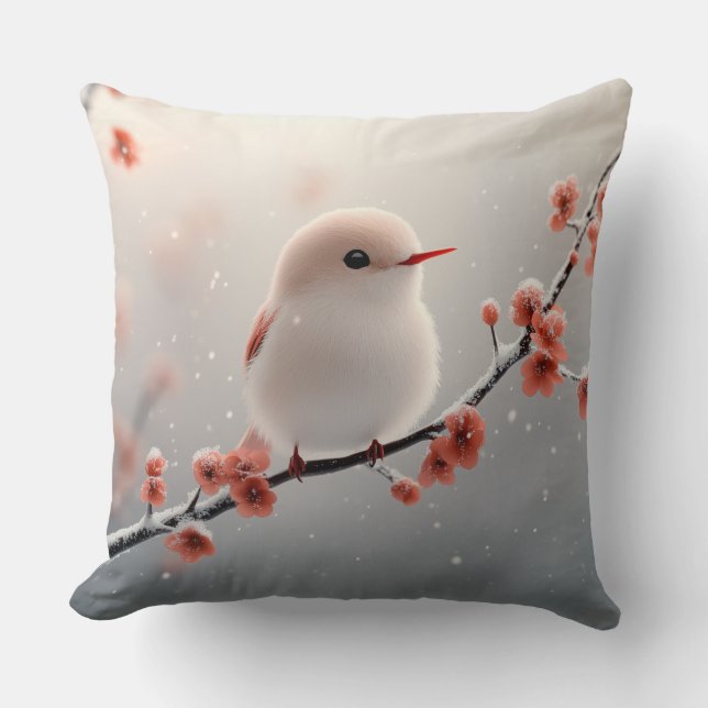 Hummingbird design cushion (Front)