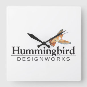 Hummingbird Designworks Wall Clock
