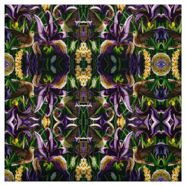 Hummingbird Dreams Fabric (Swatch)