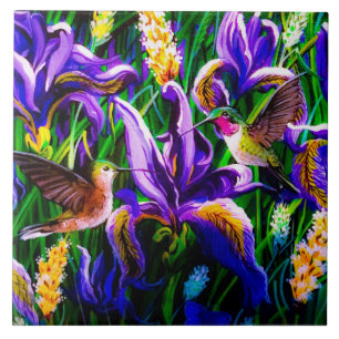 Hummingbird Dreams Tile