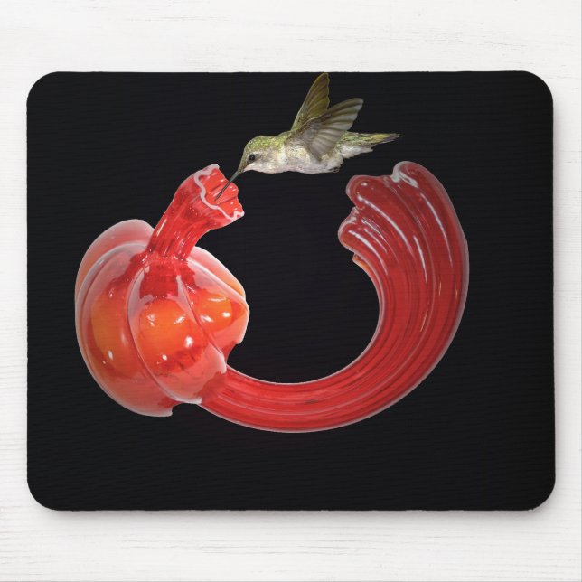 Hummingbird Feeder Mouse Pad (Front)