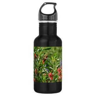 Hummingbird Flowers 532 Ml Water Bottle