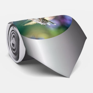 Hummingbird Flying Tie