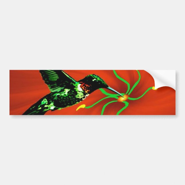 Hummingbird from Heaven Bumper Sticker (Front)