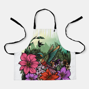 Hummingbird Garden Apron