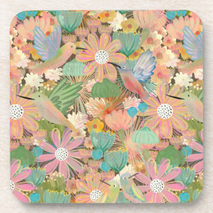 HUmmingbird garden Coaster