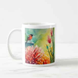 Hummingbird Garden Coffee Mug
