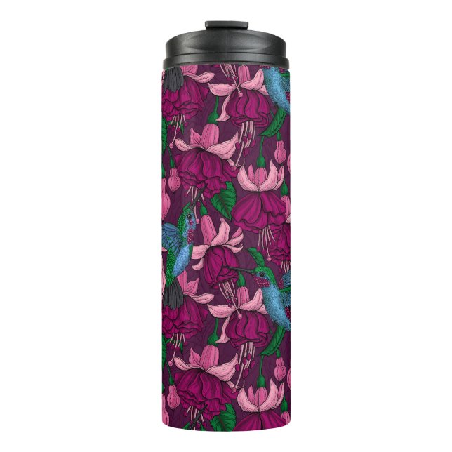 Hummingbird garden thermal tumbler (Front)