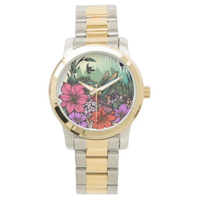 Hummingbird Garden Watch (Front)