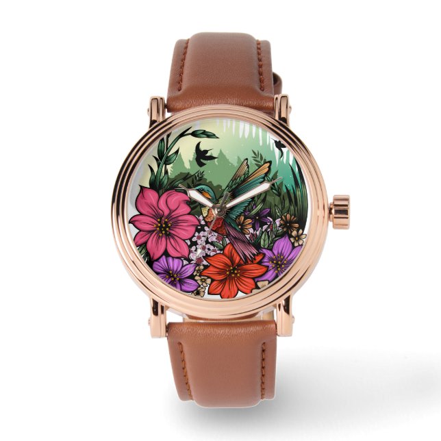 Hummingbird Garden Watch (Front)