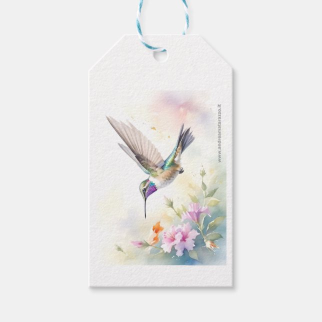 Hummingbird Gift Tags (Front)